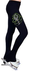 Ice Figure Skating Dress Practice Pants Trousers Leggings w/Rhinestone R254LM