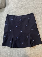 EP Pro Stretch Bumble Bee 18″ Golf Skort Navy Blue Women’s 8 Tennis Activewear