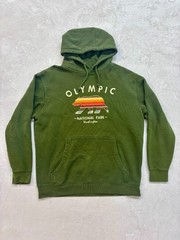 ADKTD Lifestyle Women’s Olympic National Park WA Green Hoodie — Size: Large!!