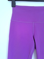 lululemon Align High Rise 23″ Crop Leggings UK10 (US 6) Purple BNWOT