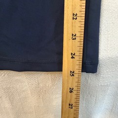 Jockey Sport Womens Navy Blue Wide Leg Yoga Pants High Rise Pockets Size Medium