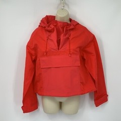 Sweaty Betty Nomad Pullover hooded jacket top Tulip red boxy pocket new NWOT XS