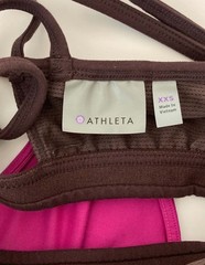 Athleta sports bra tank top xxs