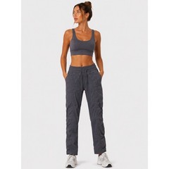 Lululemon Dance Studio Ruched Jogger Pants Gray Sport Outdoor Size 8 M