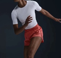 Nike Women’s Dri Fit Tempo 2 In 1 Brief Lined 3″ Running Shorts Large Reg $32