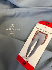 Danskin Women’s Blue Brushed Pull On High Rise Athletic Legging Pants – M