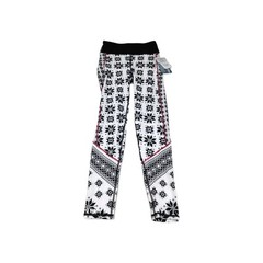 Kyodan Base Layer Leggings Women’s Petite Small Mismatch Fairisle High Waisted