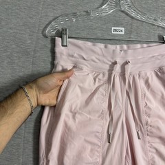 Lululemon Women’s 6 Solid Pink Lined Dance Studio Mid-Rise Jogger Pants