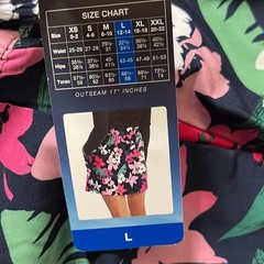 SPEEDO Skort Size Large Pockets Activewear Athleisure Travel Swim Pickleball NWT