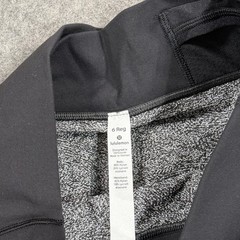 NWT Lululemon Athletica Inverted Jacquard Black White Astro Pants Women’s Size 6