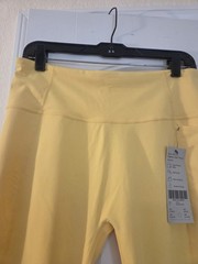 Sweaty Betty London Women’s Cheerful Yellow Super Soft Leggins Size US 12, UK XL