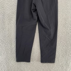 Outdoor Voices Jogger Pants Womens XS Black Woven Ankle Zip Pockets Drawstring