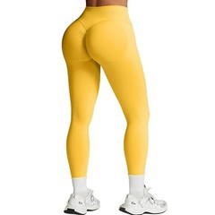 Women High Waist Seamless Scrunch Butt Lifting Workout GYM Leggings Yoga Pants