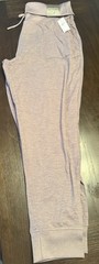 GapFit Brushed Tech Jersey Jogger Pants Purple M Women’s Elastic Waist Pockets