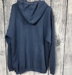 Universal Studios Unisex L Blue Pullover Fleece Hoodie Graphic Logo Pocket