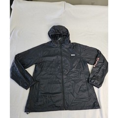 Columbia Women’s Hooded Lightweight Black Activewear Jacket 100% Nylon Size L