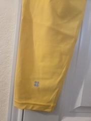Sweaty Betty London Women’s Cheerful Yellow Super Soft Leggins Size US 12, UK XL