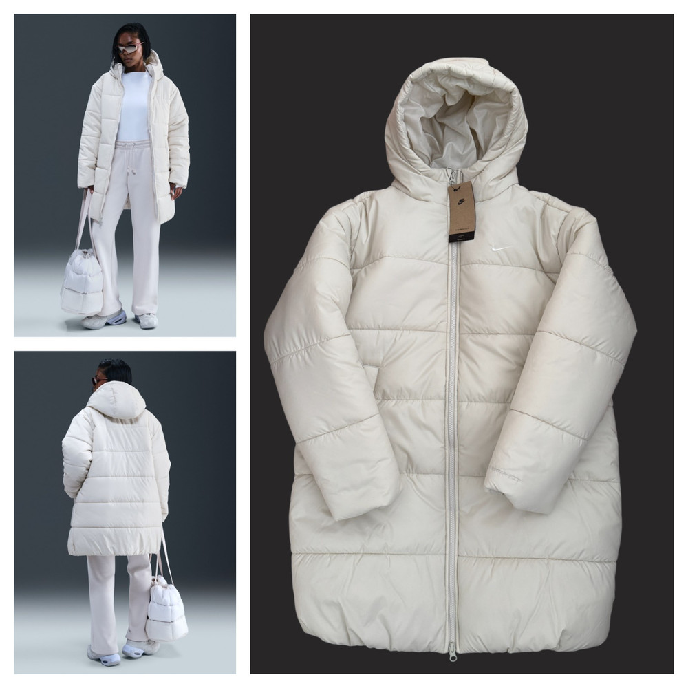 Nike Sportswear Classic Women’s Sz M Therma-FIT Loose Hooded Parka New $170
