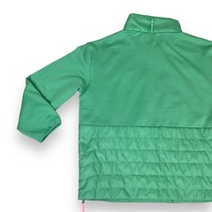 Ralph Lauren RLX Sweatshirt Women Medium Green 1/4 Zip Hybrid Long Sleeve Golf