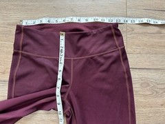 Athleta Ombre Chaturanga Tight | Small Burgundy Yoga Pilates Gym
