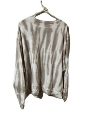 Wild Fable Tie-Dye Sweatshirt Womens Large Pullover Cotton Blend Tan