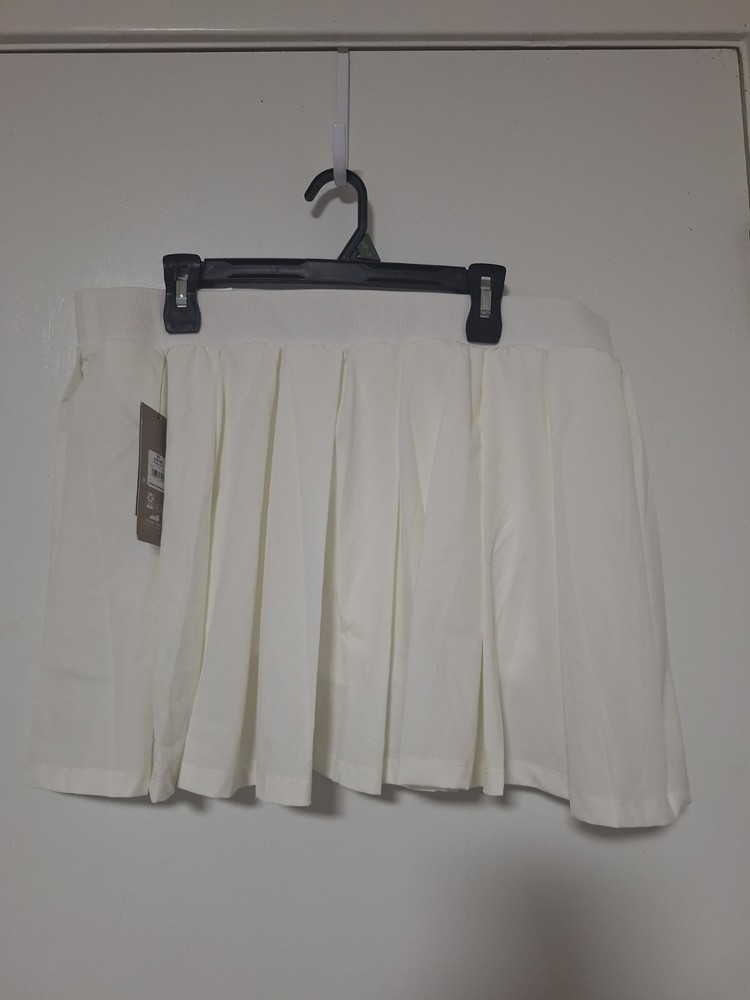 Avia White Pleated Skort Size Extra Large (16-18) Built In Shorts New With Tag