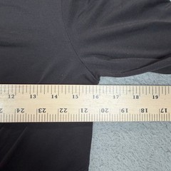 Athleta Black Twist Front Long Sleeve Activewear Top Crew Neck Small RN 54023