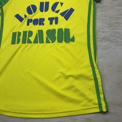 Adidas Brasil Women’s jersey Small Louca Por Ti Brazil 2013 Yellow And Green