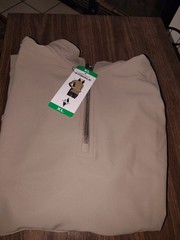 Women’s Half Zip Pullover Size XL Sketchers Go Walk Tan NWT #289