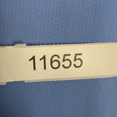 Nike Pro Dri-FIT Womens Large Light Blue Long Sleeve Scoop Neck Athletic Shirt