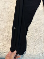 Athleta Women’s Cross Training Pant Jogger Black Size Large *reg $109