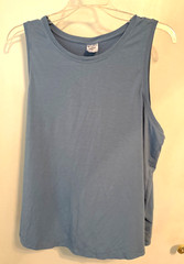 Athleta Essence Scoop Neck Tank Top in Periwinkle Blue Size XL