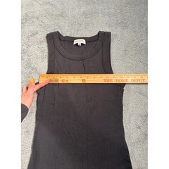 Michael Stars charcoal Ribbed Tank Top XS