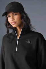 ALO Accolade 1/4 Zip Pullover Unisex French Terry Oversized Sweatshirt