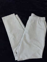 Lululemon Small Slim Fit Pants 3 Pocket Light Gray LM5AKBS New Venture Trouser