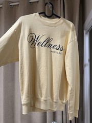 Sporty & Rich Wellness Crewneck Sweatshirt Women’s XS Made in USA