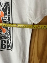 NEW Orange Theory Fitness All Out Splat Logo Women’s Size XS White T-Shirt