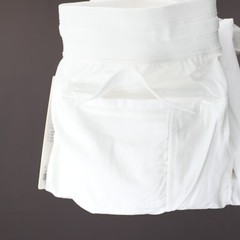 Lululemon Dance Studio Pants Relaxed Fit Mid Rise Cargo Jogger White Sz NWT