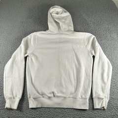 Brandy Melville Hoodie Womens OS White Full Zip Fleece Lined Drawstring Pocket