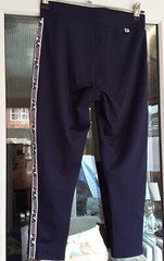 Fila Sports Leggings 3/4 Length Size XS Fit Size 6 VGC