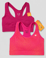 Champion C9 Sports Bra Tank Top Lot Women’s S M Pink Athletic Racerback Workout