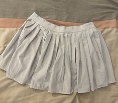 White Lululemon Pleated Tennis Skirt Size 10