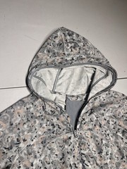 Lululemon Jacket Women’s 2 Lightened Up Pullover Not So Petite Fleur Silver Hood