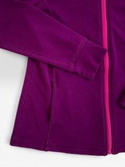 Danskin Purple Activewear Set Jacket Large Pants Medium Athleisure Lounge