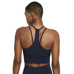 Nike Dri-FIT Cropped Laced Training Yoga Dance Gym Tank Top Dark Blue Womens S