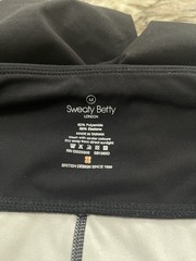 Sweaty Betty London Womens M Limited Edition Print Power Leggings Black Floral