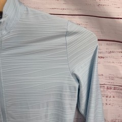 Tommy Bahama Everyday Active Jacket Womens Large Light Blue Zip Up Performance