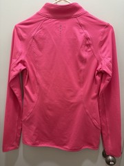 Layer 8 Performance Women’s Pink Full-Zip Jacket w/ Pockets Size S