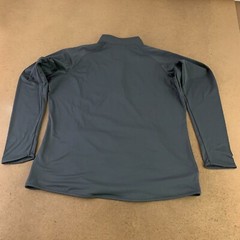 Sport-Tek Ladies XL Gray Long Sleeve Sport-Wick Stretch 1/2-Zip Pullover *Flaw