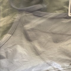 NWT$198 L*SPACE 2-PC SET Rush Sports Bra & Mercer Leggings Ribbed Haze Blue SML